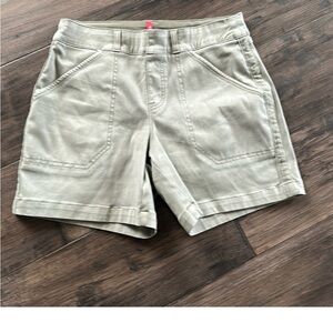 Spanx Stretch Twill Shorts, 6"